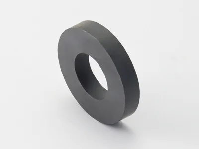 フェライト磁石、リング型、Φ90xΦ50x16(mm)、高さ方向