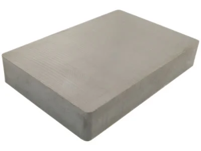 フェライト磁石、角型、150x100x25.4(mm)、25.4mm方向