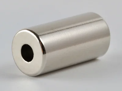 ネオジム磁石(N40)、リング型、Φ10xΦ3.5x20(mm)、高さ方向