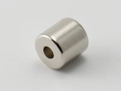 ネオジム磁石(N50)、リング型、Φ6xΦ2.05x6(mm)、高さ方向