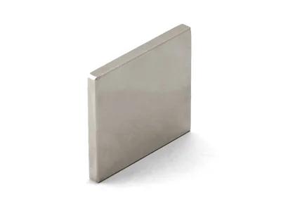 ネオジム磁石(N40)、角型、50x5x45(mm)、45mm方向