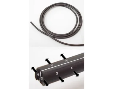 フェライトラバー、ロープ状、Φ3.5x1000(mm)