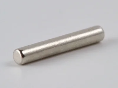 ネオジム磁石(N35)、円柱型、Φ1.2x7.5(mm)、径方向