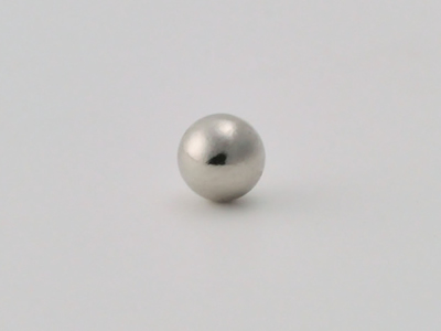 ネオジム磁石(N40)、ボール型、Φ2.5(mm)、径方向